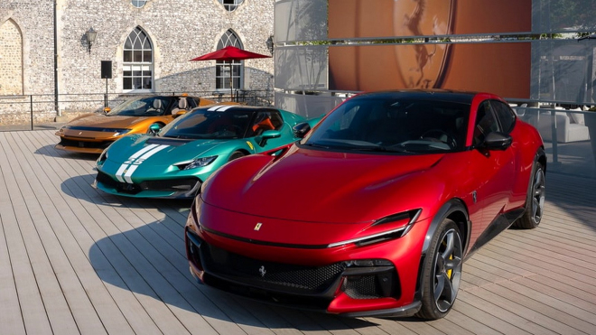 Ferrari ukázalo letos v Goodwoodu na místě i v akci úplně všechno, až na „špinavé prádlo”. To si vypralo pěkně v zákulisí