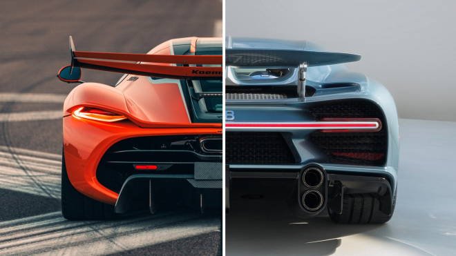 Dvě z největších silničních stíhaček automobilových dějin si to rozdaly ve sprintu, je to souboj aut za víc než 300 milionů