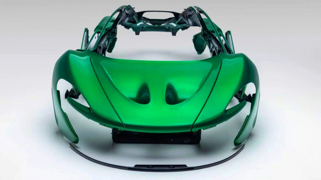 Někdo poslal do prodeje panely karoserie z McLarenu za 40 milionů, zbytek auta č. 002 si nechal