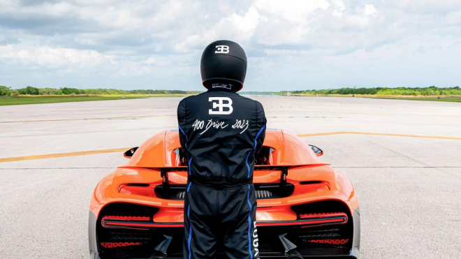 Bugatti pozvalo své nejváženější klienty, aby si se svými auty sjeli přes 400 km/h, tomu se říká gesto