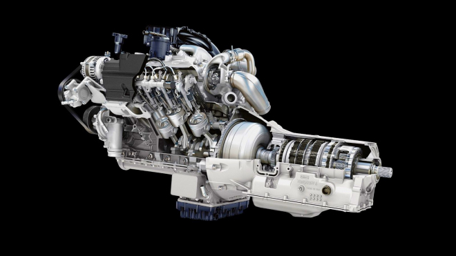 La dernière Shelby impressionne par son moteur, le diesel géant de 507 ch et 1 625 Nm rappelle l'Audi V12 TDI.