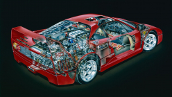 Les super-sportives légendaires des années 90 de Ferrari et Bugatti ont eu un sprint, mais toutes deux ont finalement été mordues par la Viper - 3 - Ferrari F40 illustrative photo 06