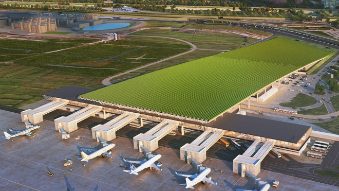 Asi jen v Itálii: Ve Florencii chystají nový letištní terminál, jehož střechu bude tvořit skutečná vinice