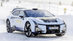 Les Norvégiens ont mesuré l'autonomie réelle de 23 voitures électriques en hiver, en particulier pour VW qui s'est soldée par un fiasco total - 4 - HiPhi Z 2024 range in winter 05
