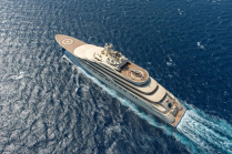 La saisie du yacht géant du plus riche des Russes coûte cher aux Allemands, l'oligarque tente de riposter - 5 - Yacht Dilbar 2016 first set 05