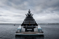 Le yacht d'un oligarque russe, reproduit à la manière d'un navire de guerre, a fait le tour du monde au nez et à la barbe des autorités, mais il est à nouveau en sécurité - 13 - Lurssen Nord 2022 first set 13
