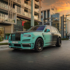 La plaque d'immatriculation la plus chère a été posée sur une voiture suffisamment bizarre, le manque de goût va probablement de pair avec le manque de goût - 4 - Rolls-Royce Cullinan Mansory 2024 plaque la plus chère 04