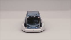 Le prototype de la nouvelle Tesla encore secrète a été capturé en vidéo, il ressemble à une serre sur roues - 1 - Tesla robotic taxi 2017 visualisation 02