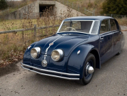 La légendaire Tatra a réécrit l'histoire grâce à son aérodynamisme record. Elle a fasciné les Britanniques il y a 90 ans, ils en ont encore fini avec elle aujourd'hui - 1 - Tatra 77 1934 à vendre 01
