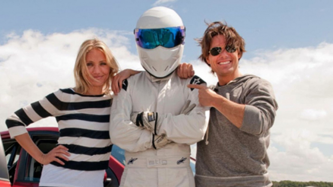 La BBC a interdit au Stig de conseiller Tom Cruise sur la façon de conduire rapidement. Elle craignait que cela ne la ruine